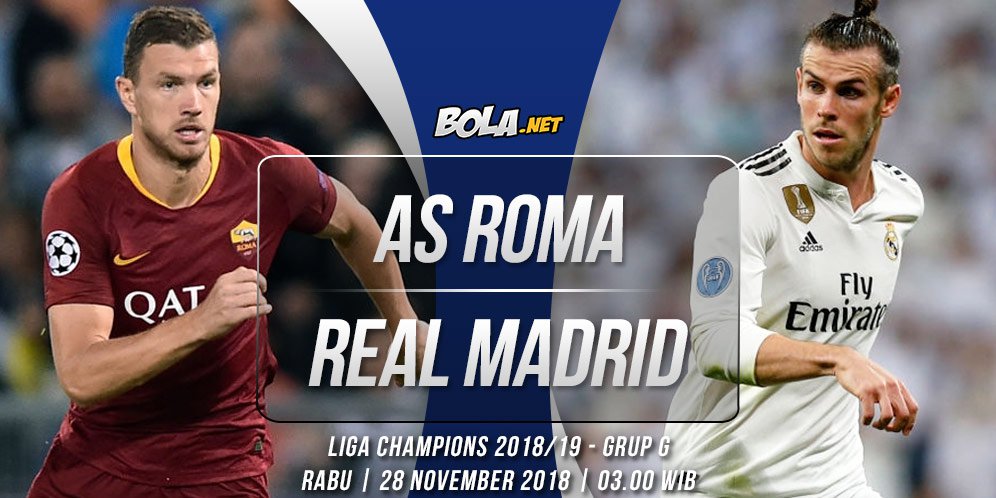 AS Roma Dituntut Tampil Agresif lawan Real Madrid