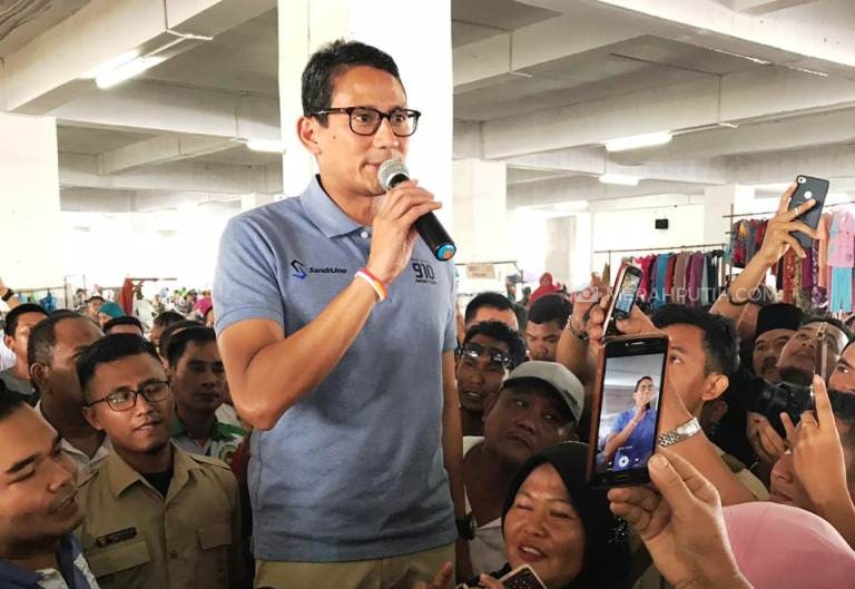 Sandiaga ke Pasar Ikan, Pedagang Butuh Modal Usaha
