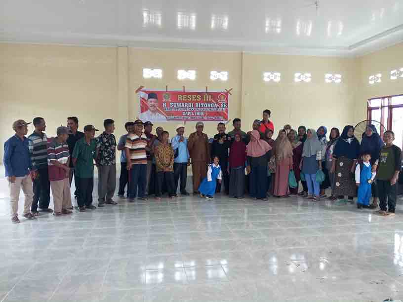Suwardi Ritonga Serap Aspirasi Masyarakat di Tiga Desa Masa Sidang Reses III