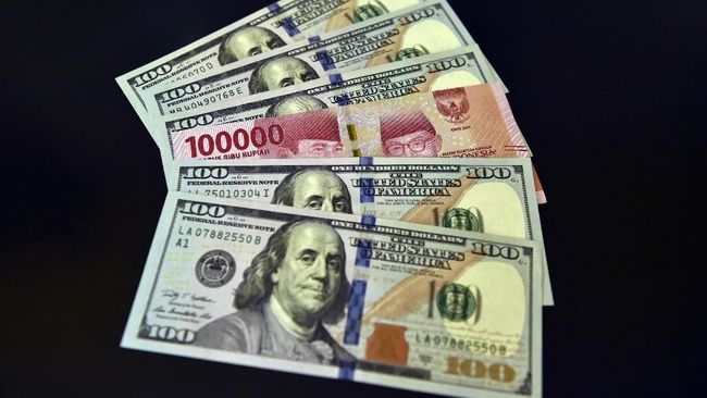 Rupiah Lesu ke Rp14.465 di Tengah Pelemahan Dolar AS