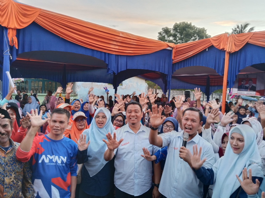 Warga Minta Paslon AMAn Segera Amankan Infrastruktur dan Lapangan Pekerjaan di Kelurahan Tanjung Rhu