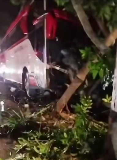 Bus Rombongan Siswa SMK Kecelakaan Beruntun di Kota Batu