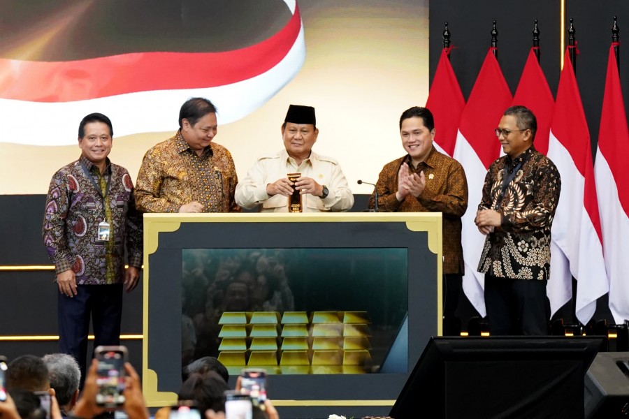 Resmi Diluncurkan Presiden Prabowo, BSI Jadi Bank Emas  Pertama di Indonesia