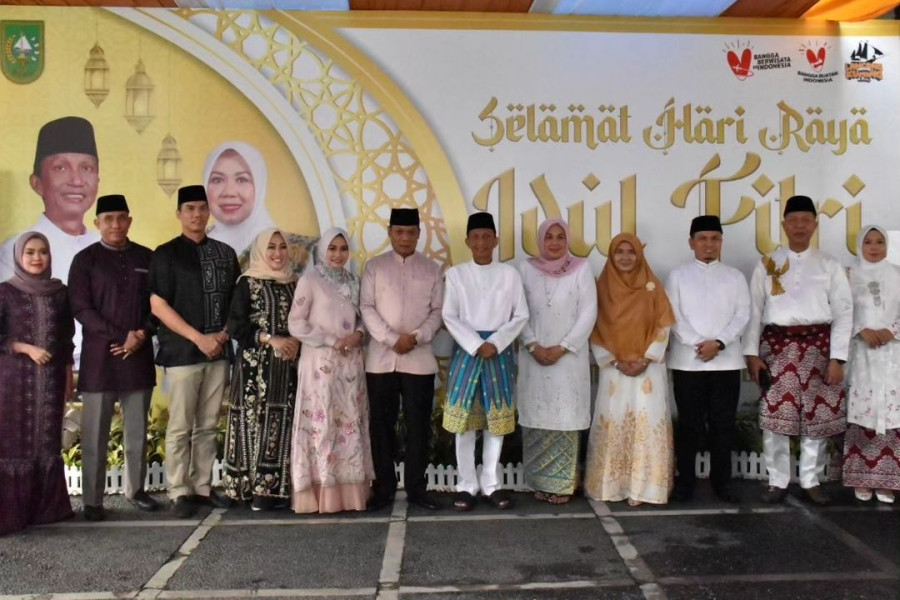 Ketua DPRD Pekanbaru Hadiri Acara Halal Bihalal Bersama Forkopimda Riau