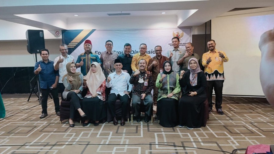 KI Pusat Gelar FGD IKIP 2023, Zufra: Kita Harap Hasil Indeks Provinsi Riau  Semakin Baik