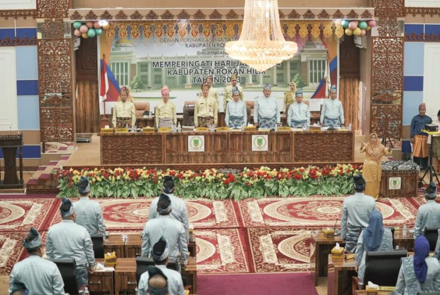 DPRD Gelar Paripurna Istimewa Peringatan HUT ke-24 Kabupaten Rohil