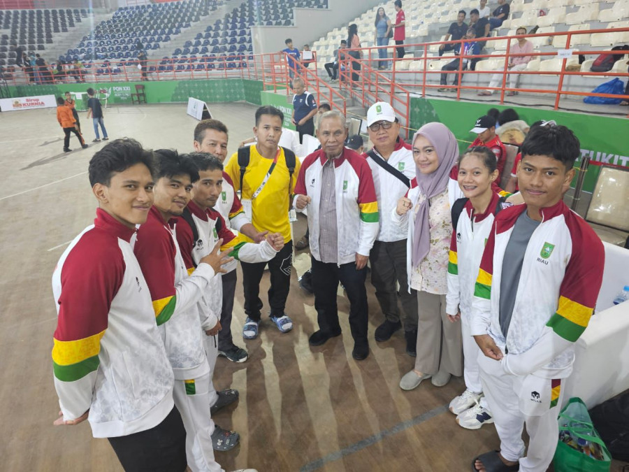 Tim Senam Riau Lebihi Target Raihan Medali PON XXI Aceh-Sumut
