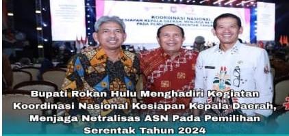 Bupati Sukiman Imbau ASN Jaga Netralitas Selama Pilkada Serentak