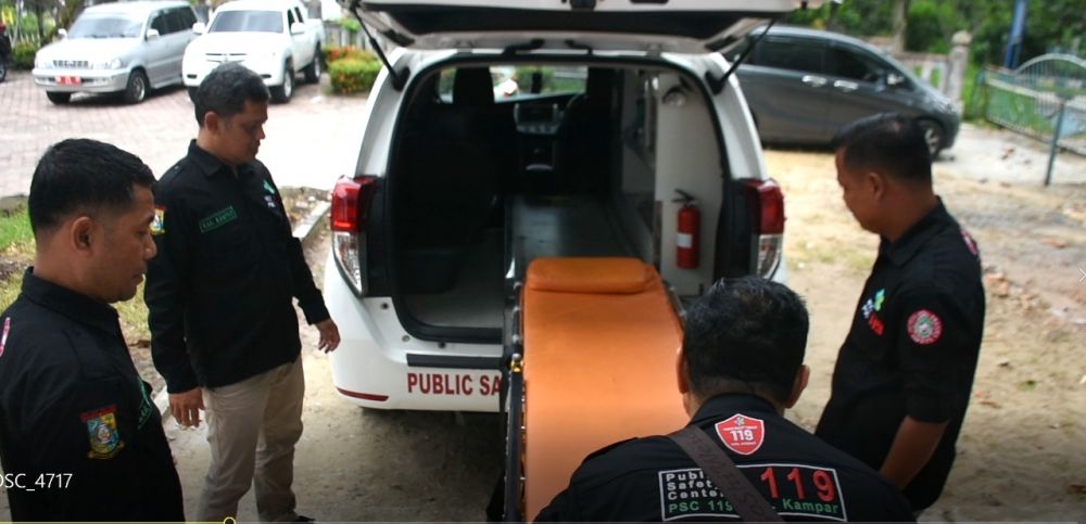 Layanan PSC 119 Kampar Siap Jemput Pasien Gawat Darurat