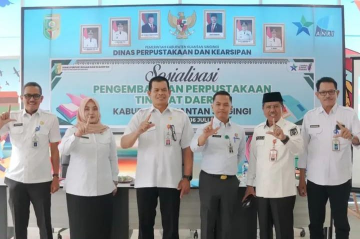 Pemkab Kuansing Ajak Desa Jadikan Perpustakaan sebagai Pusat Literasi dan Komunitas
