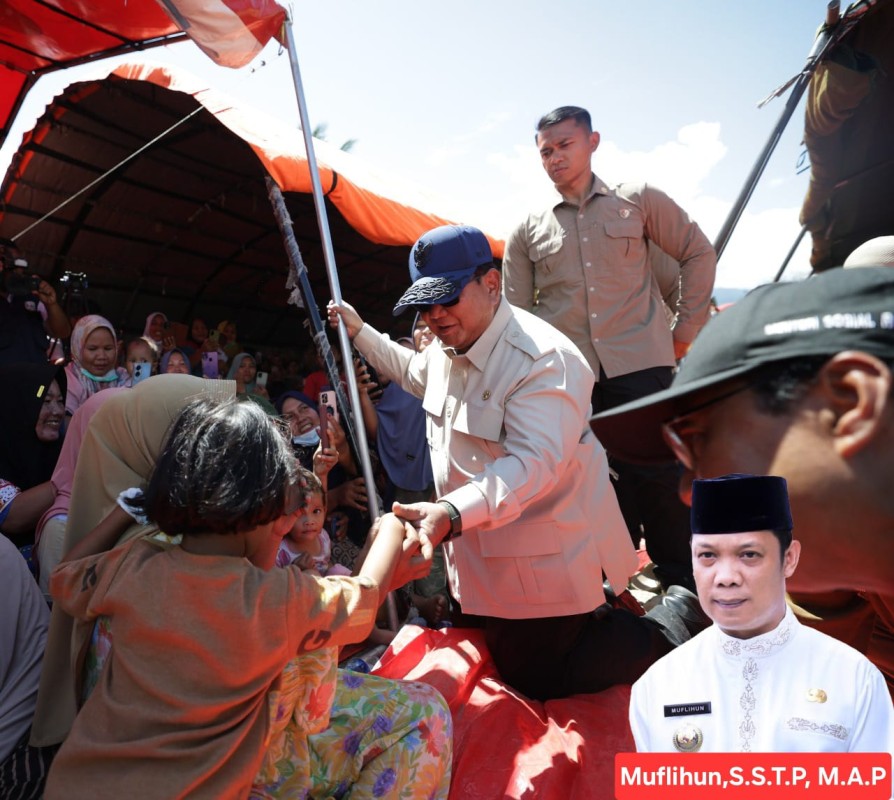 Ketua DPK Pekanbaru Muflihun Puji Presiden Prabowo Terjun Langsung ke Daerah Bencana