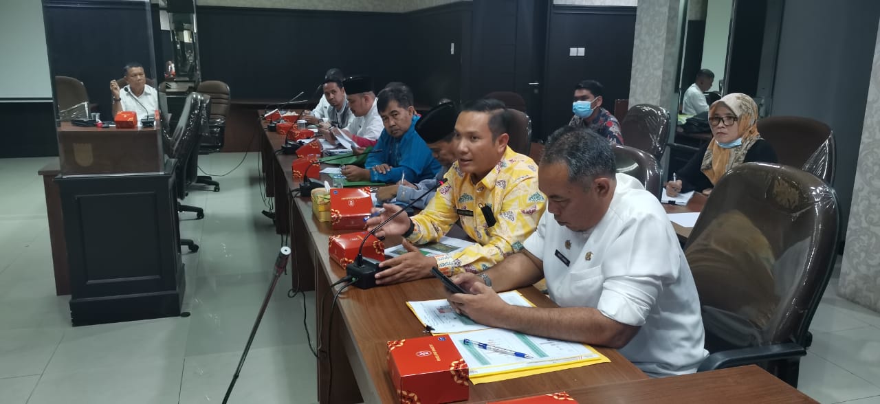 Komisi II DPRD Pekanbaru Undang Disketapang Hadiri Hearing 