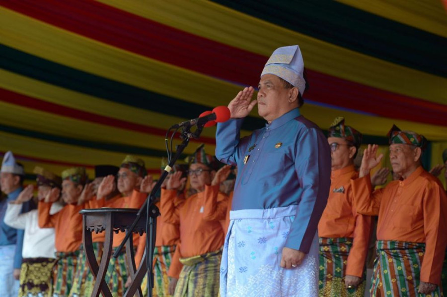 Pj Gubri Ucapkan Terima Kasih pada Masyarakat di HUT ke-67 Provinsi Riau