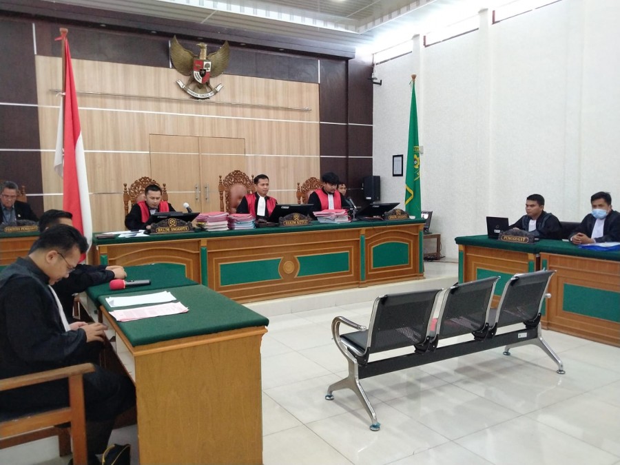 Sidang Pencemaran Lingkungan PKS PT SIPP, Hakim Kabulkan Permohonan Terdakwa