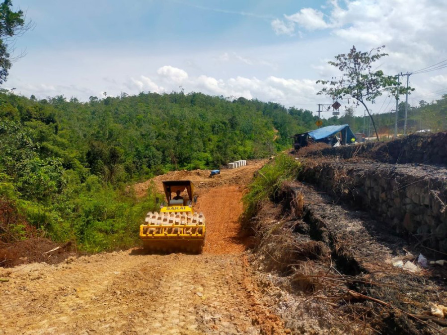Longsor di Tanjung Alai Kampar,  BPJN Riau Alihkan Trase Jalan