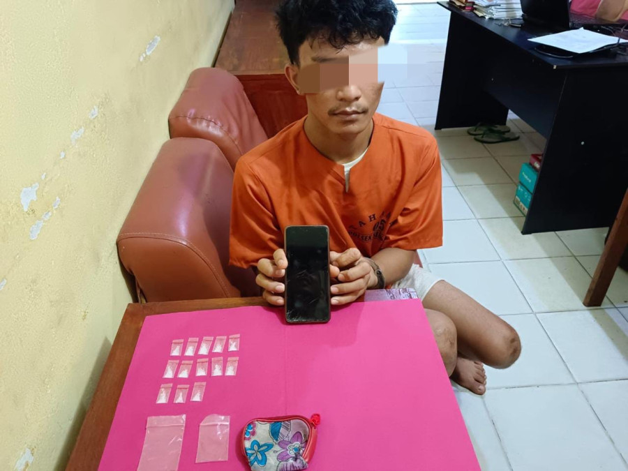 Pelaku Narkoba di Kampar Todongkan Sajam pada Polisi Saat Ditangkap