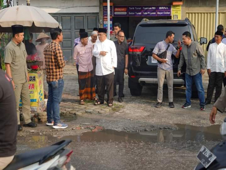 Pemkab Kampar Target Perbaikan Jalan Tuah Karya Tuntas Sebelum Idul Fitri