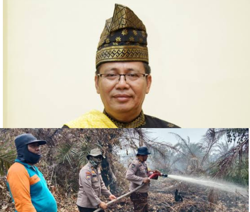 Koordinasi Satgas Tangani Karhutla Diapresiasi LAM Riau Tan Seri Syahril Abubakar