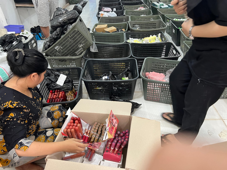 BBPOM Pekanbaru Tetapkan Dua Tersangka Kosmetik Tanpa Izin Edar