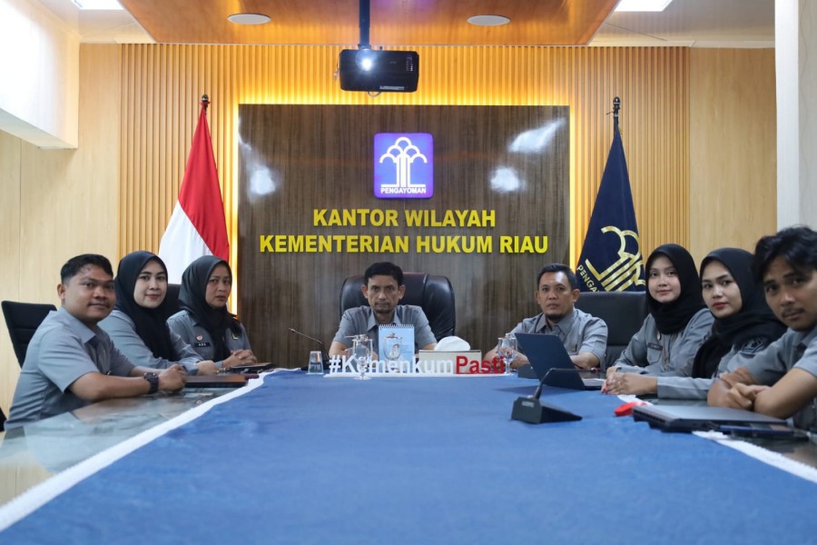 Kemenkum Riau Matangkan Pengelolaan ASN Melalui Coaching SDM