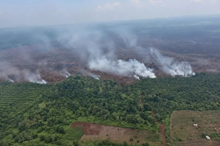Kabut Asap Masih Berpotensi Selimuti Riau, 11 Hotspot Terdeteksi
