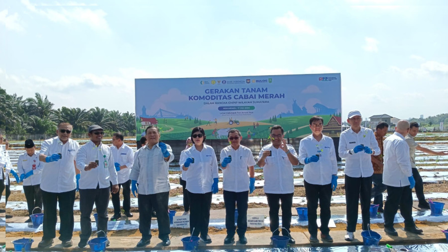 Buka GNPIP Wilayah Sumatera, Pj Gubri Berharap Harga Sembako Stabil dan Petani Sejahtera