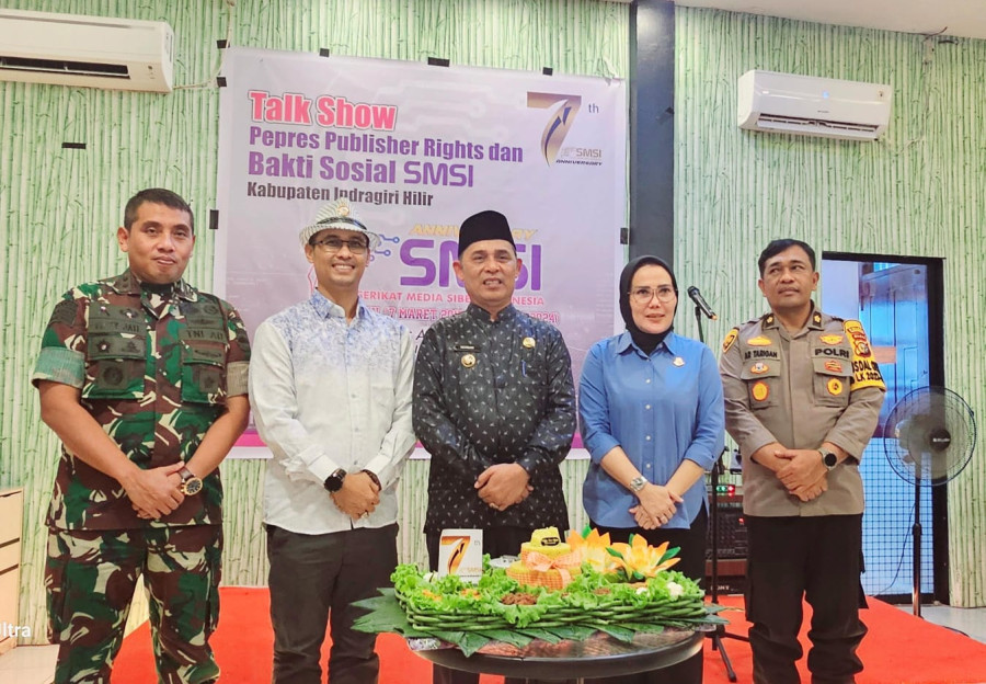 SMSI Inhil Gelar Syukuran Anniversary ke-7, Ini Harapan PJ Bupati H.Herman