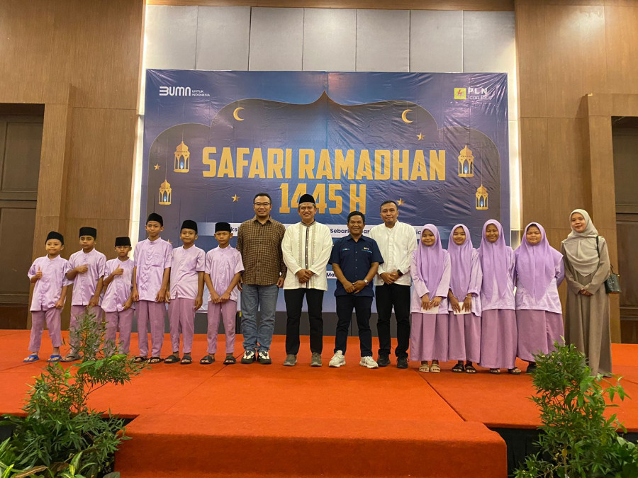 Santuni Anak Yatim, Bukber PLN Icon Plus Sumbagteng Dihadiri Komut dan Direksi