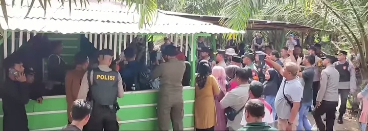 Buntut Dibakar Emak-Emak, Satpol PP Rohul Tertibkan Kafe Remang-remang