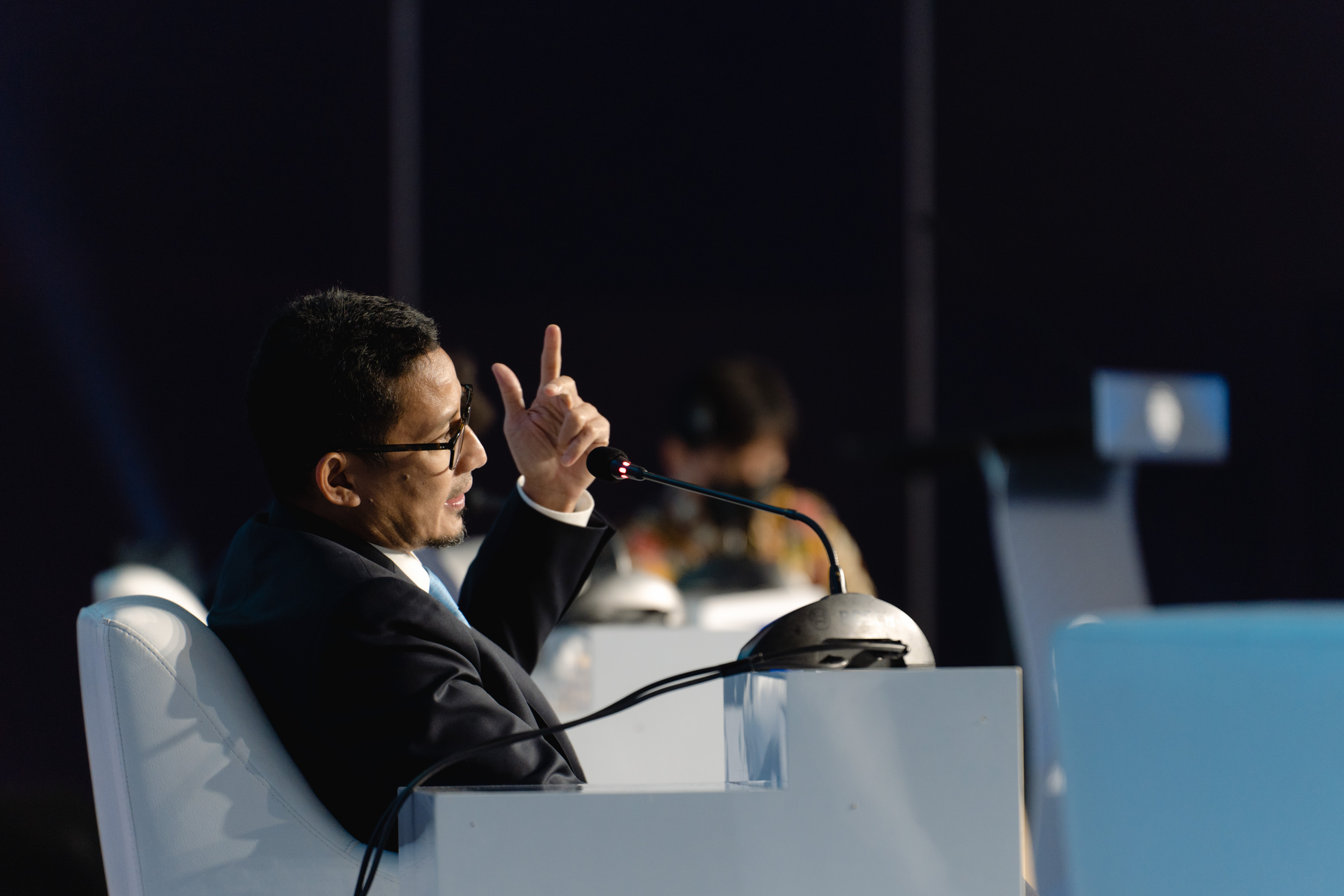 Sandiaga Uno Pimpin Minister Talk di Global Tourism Forum 2021