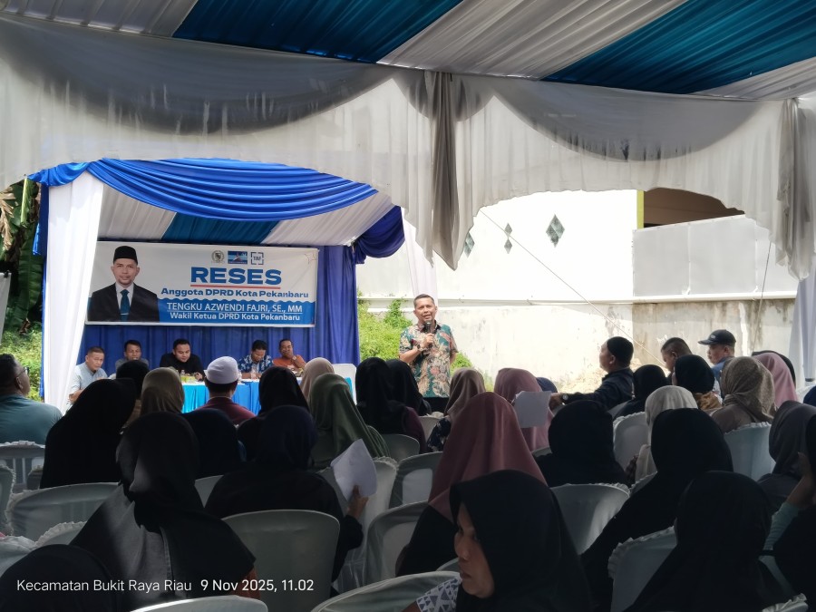 TAF Turun Reses, Warga Sampaikan Masalah Banjir dan Program Rp 100 Juta per RW