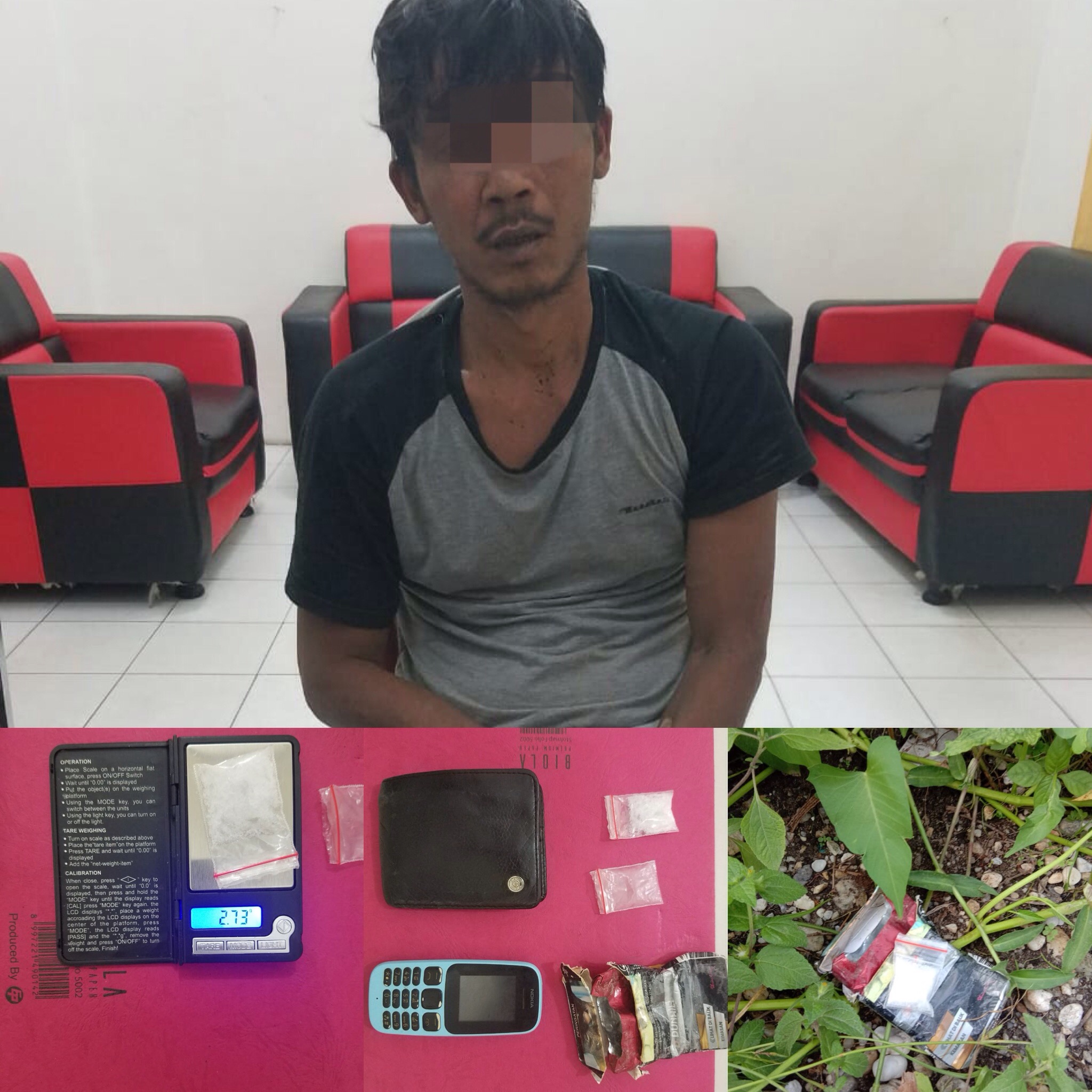 Saat Akan Bertransaksi Narkoba, Polisi Amankan Pelaku 