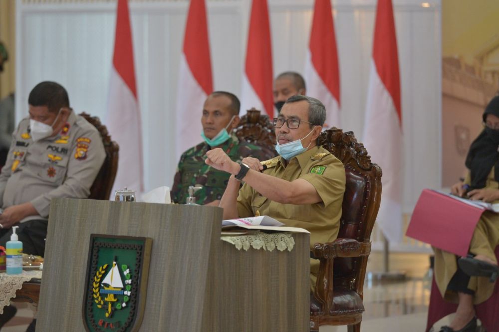 Hadapi Lonjakan Covid-19,  Gubri Minta Kabupaten/kota Siapkan Ruang Isolasi