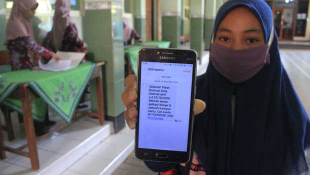 Kemendikbud Pastikan Pembagian Kuota Internet Berlanjut Mulai Maret Hingga Mei 