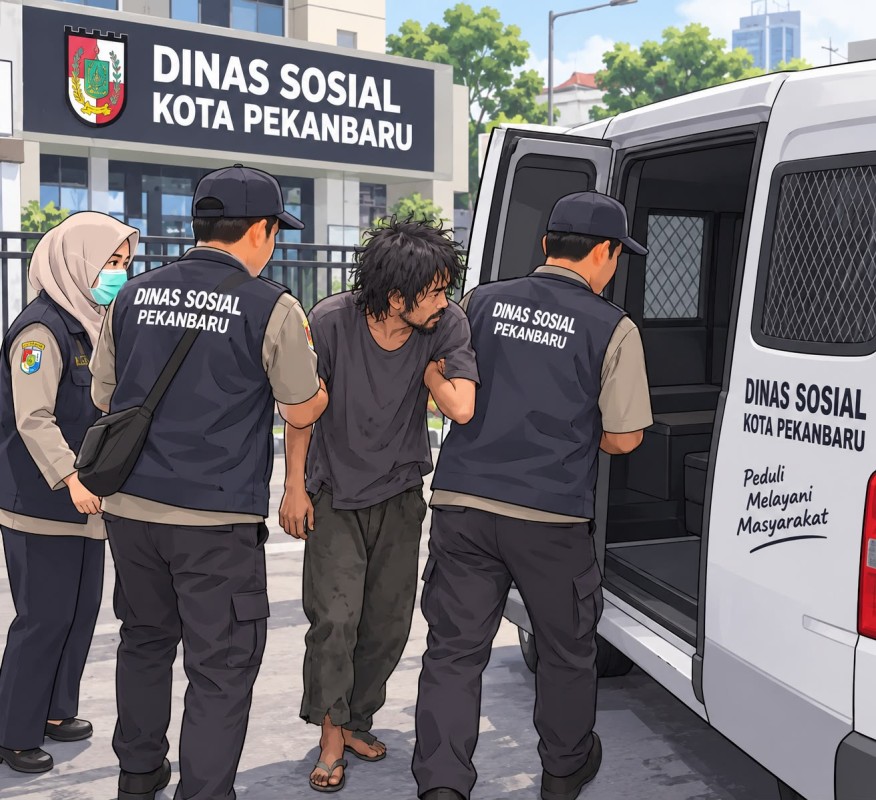 Dinsos Pekanbaru Tangani 15 ODGJ per Bulan, Penolakan Keluarga Jadi Kendala