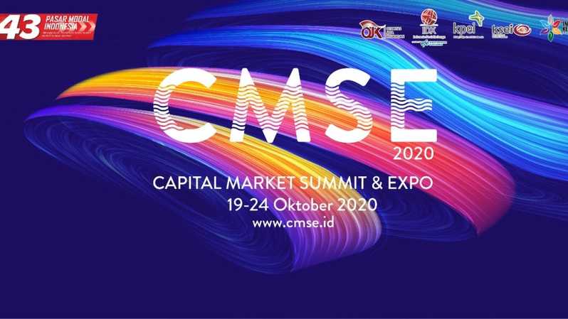 Tingkatkan Literasi dan Inklusi Pasar Modal, CMSE 2020 Digelar Virtual