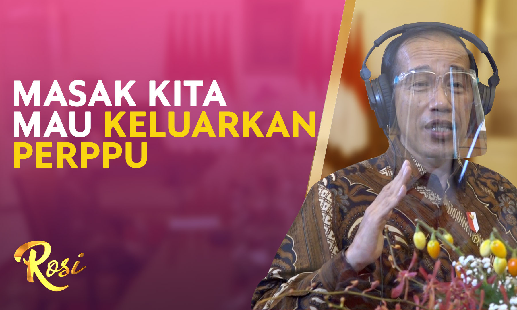 UU Cipta Kerja Inisiatif Pemerintah, Jokowi Tegaskan Tidak Terbitkan Perppu