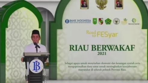 Gerakan Riau Berwakaf 2021 Kumpulkan Dana Rp 212 Miliar