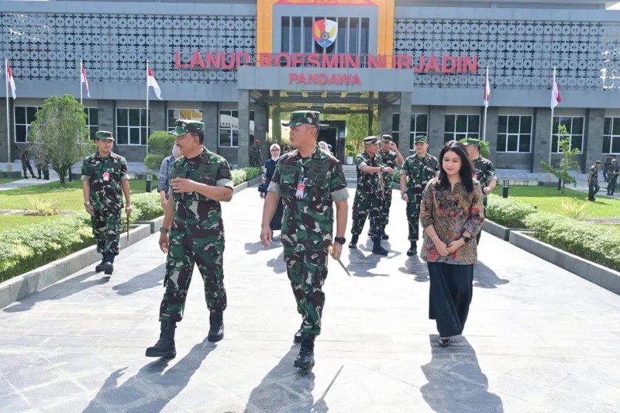 Wakasau Tinjau Kesiapan Lanud Roesmin Nurjadin Sambut Rafale