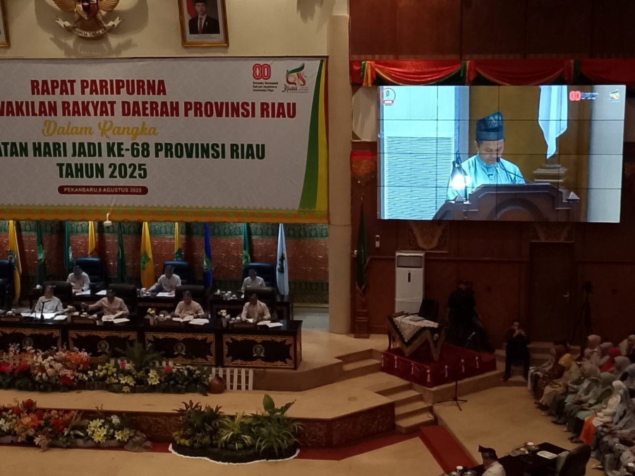 Hadir di Apel Pagi, Tak Datang di Paripurna Hari Jadi Riau, Gubri: 