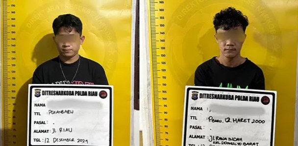 Kerap Edarkan Ekstasi di THM Pekanbaru, DJ Aron dan Rekan Dibekuk Polisi