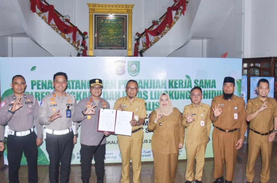 Bayar SIM dan SKCK Kini Bisa Pakai Tabungan Bank Sampah di Bengkalis