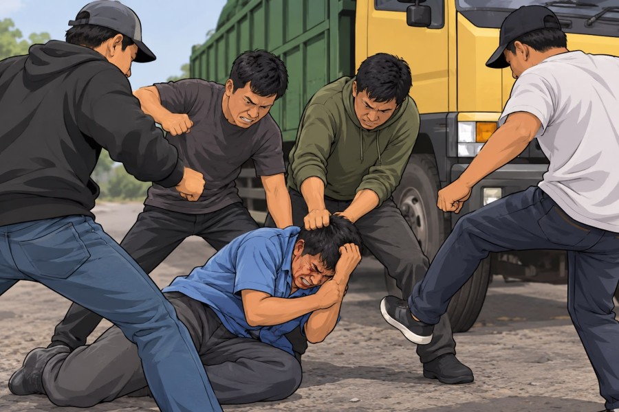 Sopir Truk Jadi Korban Pengeroyokan di Tol Permai, Terduga Pelaku Ditangkap