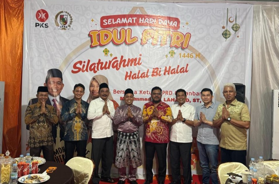 Pejabat dan Rakyat, Ramaikan Open House Ketua DPRD Pekanbaru