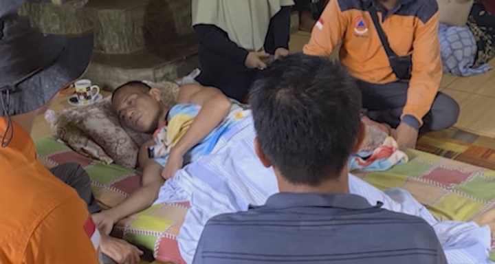Ditemukan Tim SAR, Begini Kondisi Zamhuri Pria di Meranti yang Kabur ke Hutan