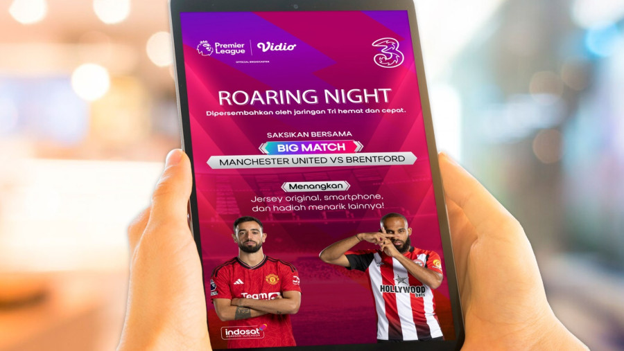 Tri Gandeng Vidio dan VIVO Kolaborasikan Layanan Digital