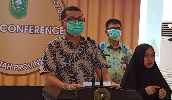 Hari Ini Riau Nihil Kasus Baru Corona, 10 Sembuh