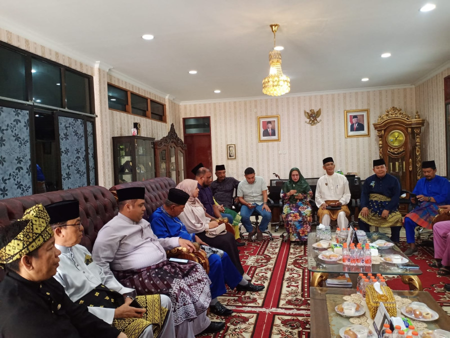 Serius Maju Pilgubri, Pasangan Nasir - Wardan Datangi LAM Riau