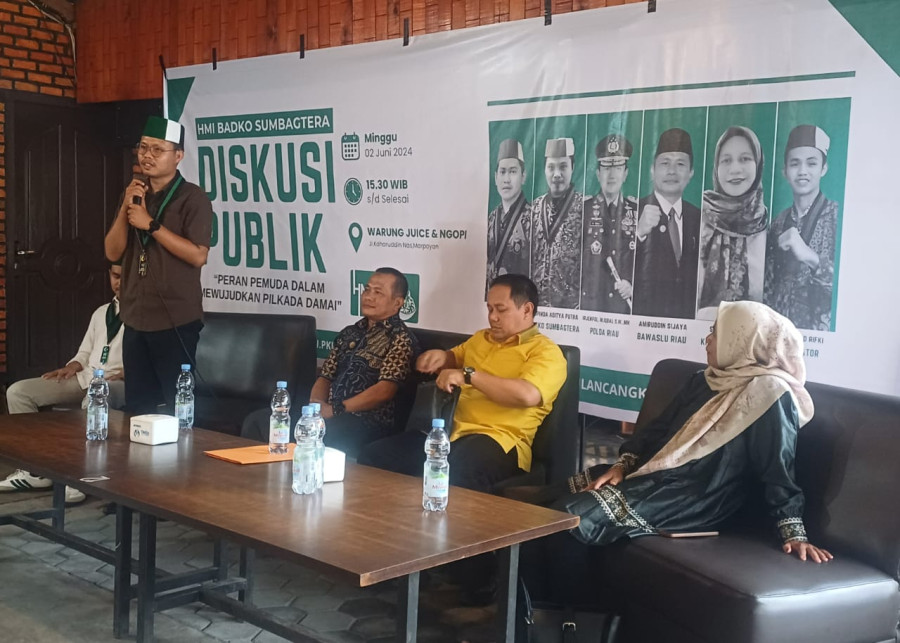 HMI  Badko Sumbagtera Gelar Diskusi Harapan Demokrasi yang Lebih Baik