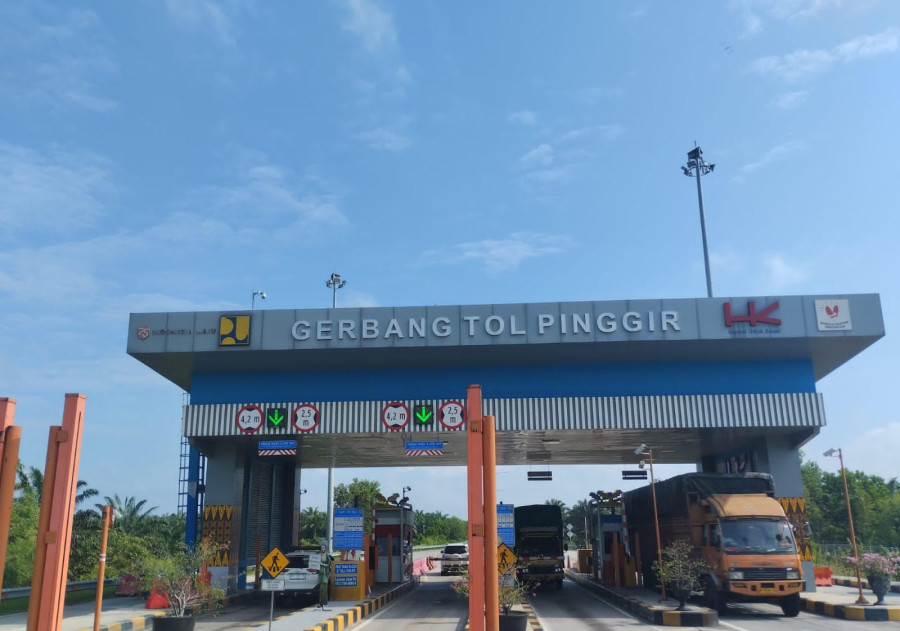 Kendaraan Lewati Dua Tol di Riau Mulai Meningkat